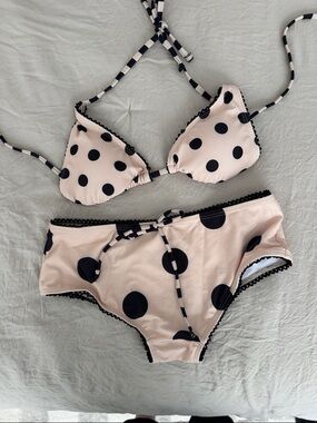 NWOT polka dot bikini